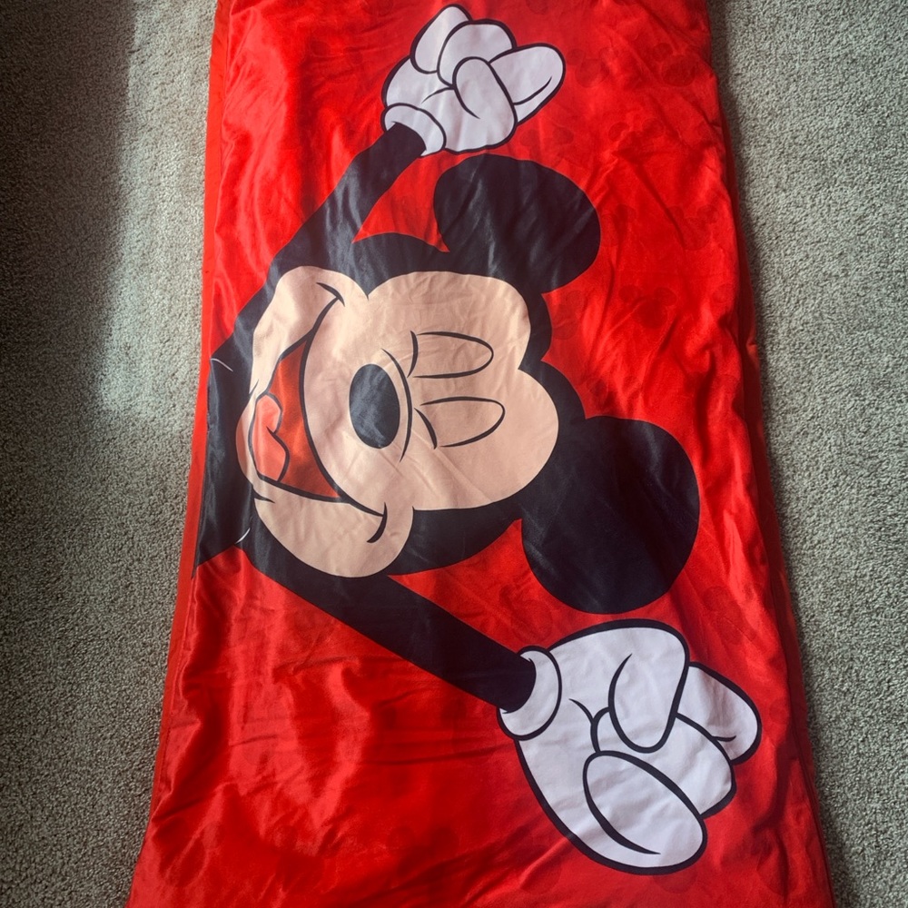 Disney Mickey Mouse Kids Sleeping Bag 53 x 25